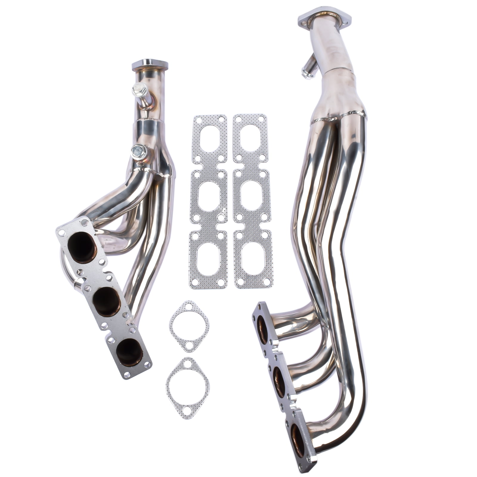 Mustrod Stainless Exhaust Header Manifold for BMW 3 5 Series E46 E39 323 328 528 Z3 2.5L 2.8L 3.0L