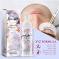 thumbnail image 2 of Paleta magnética Allwon, paleta de maquillaje vacía de mármol con espejo para sombra de ojos, lápiz labial, colorete en polvo (blanco), 2 of 5