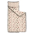thumbnail image 2 of Beige Christmas Decoration Pattern Toddler Nap Mats for Kids Preschool,50"x20" Sleeping Mat Bag or Kids,Toddler Sleeping Bag,Toddler Nap Mat or Daycare, 2 of 6