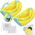 thumbnail image 1 of Bolsas para lavadora de zapatos Gripooaven XXL amarillas, 2 paquetes, 1 of 7
