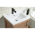 thumbnail image 5 of Ari Kitchen & Bath Marina Farmhouse 20" Solid Wood Bathroom Vanity in Driftwood, 5 of 5