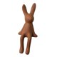 thumbnail image 5 of Estatua de conejo sentado de cerámica creativa para decoración del hogar, bar y sala de estar. color café S, 5 of 9