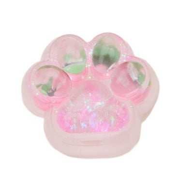 Cute Toys for Squishy, Cat Paw Sensory Toys,Fidget Toys Cat Paw Sticky Squishy, Stress Relieving Fur Squishy Toys for Kids