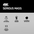 Optimum Nutrition, Serious Mass, Weight Gainer Protein Powder, Vanilla