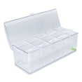 thumbnail image 1 of Ice Chilled Condiment Server, Ice Chilled Condiment Containers Clear Fruit Tray with Lid, Plastic Storage Cold Food Container Sauce Caddy Serving Tray Container for Fruit Salad, 1 of 7