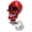 Red, variant on Suodoka Skull Shape Steering Wheel Turn Knob Spinner Booster Auxiliary Handle for Cars Trucks Tractors Boats, Black