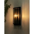 thumbnail image 4 of 2-Light Modern outdoor wall sconce, 4 of 9