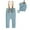 Blue, variant on Esaierr Newborn Baby Girls Boys Overalls 3 Months-24 Years Overalls Strap Suspender Pants Infant Unisex Spring Fall Stretch Suspender Trousers