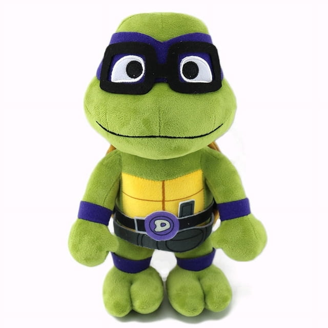 Anime TMNT Plush Toy Ninja Turtles Q Version Sitting Posture Leonardo Da Vinci Raphaelaction Room Decoration
