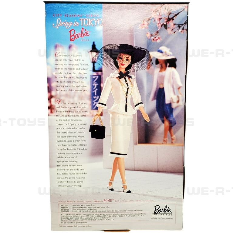 Spring in Tokyo Barbie Doll City Seasons Collector Edition 1998