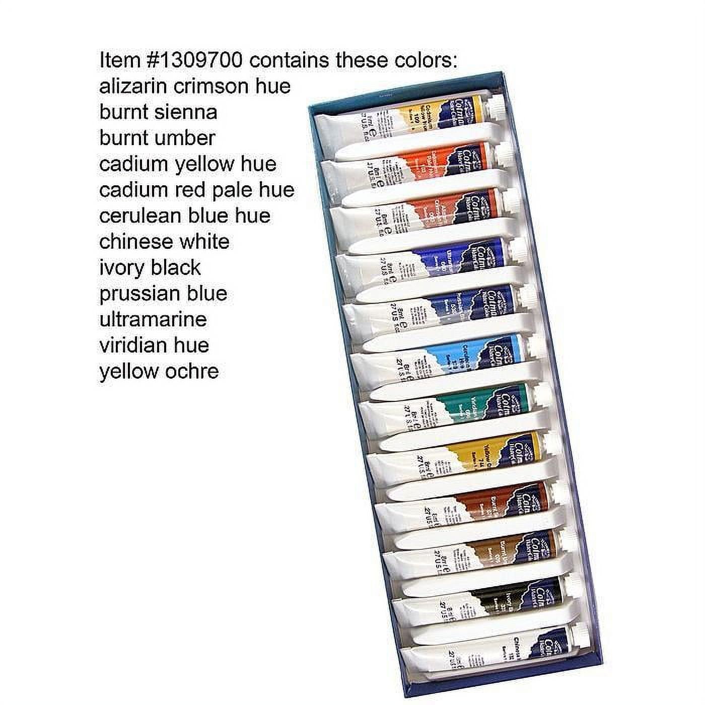 Winsor & Newton Cotman Watercolor Tube Set, 12-Colors