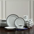 thumbnail image 3 of Mikasa Platinum Crown Cobalt 40-piece Dinnerware Set, 3 of 14
