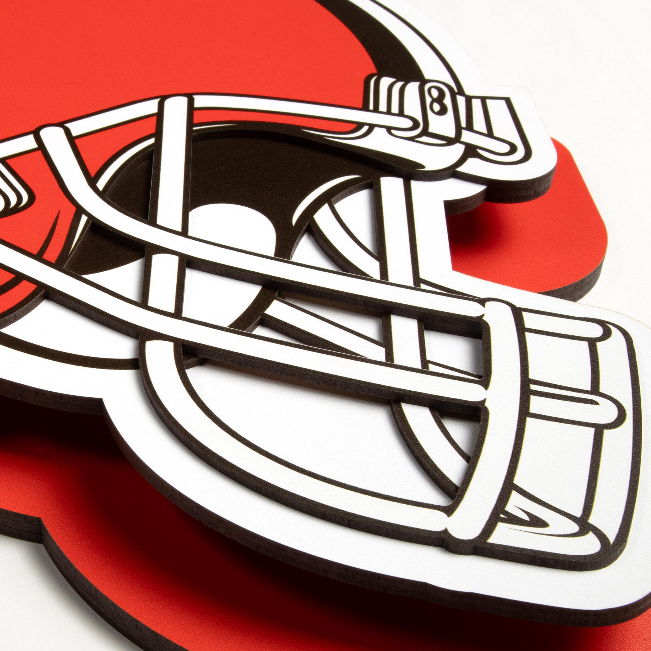 YouTheFan NFL Cleveland Browns 3DX Die Cut Wall Art