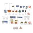 thumbnail image 2 of Traffic Signs Playset Educativo para El Aprendizaje Del Conocimiento Del Tráfico Sunnimix Juegue Señales de tráfico, 2 of 8
