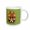 White, variant on 3drose, Another Year Older with Beautiful Artistic Fox for Fox Sake Greeting, 11oz Two-tone Yellow Mug