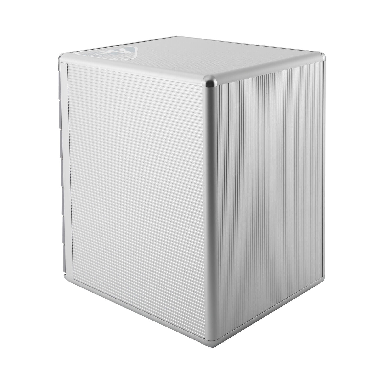 Office Filing Cabinet 7 Drawer Aluminum Alloy File Cabinet W/ Lock Desktop Grey