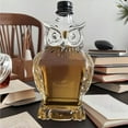 thumbnail image 5 of Owl Shaped Whiskey Bottle 500ml – High Borosilicate Glass Animal Liquor Bottle for Spirits Vodka y – Decorative Refillable Bottle for Home Bar Gifts, 5 of 9