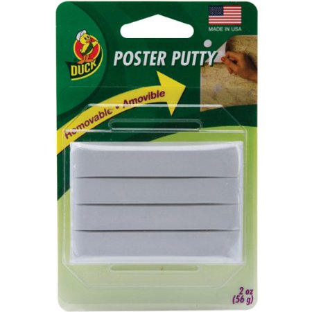 Poster Putty, Removable/reusable, Nontoxic, 2 Oz/pack
