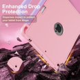 thumbnail image 5 of Kids Shockproof Case for iPad 7/8/9 Gen 10.2", Kickstand, Hand Strap & Pencil Holder, 5 of 9