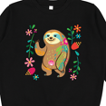 thumbnail image 3 of Inktastic Sloth Cute for Girls Youth Sweatshirt, 3 of 4
