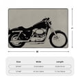thumbnail image 4 of XMXT Non-Slip Area Rug, Black Motorcycle Print Polyester Rugs for Living Room, 72 x 48 inches, 4 of 9