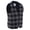 Gray, variant on LVAD HeartMate 2 & 3 Sleeveless Flannel Vest For LVAD Patient - Black Gray Quilted Vest for Men Comfortable LVAD Clothing with Battery Pockets S-4XL