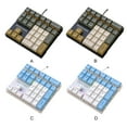 thumbnail image 4 of Maytalsory K33 Clavier Mécanique Numérique Éclairage Doux Effets Multiples Plug And Play Mécanique Bleu blueaxis, 4 of 6