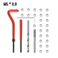 thumbnail image 2 of Filetage, Outil de Bobine 0,8 Kit 30 Pcs M5 Outil de Voiture à Hélice M5 * M14 Voiture à Hélice M6 M8 M14 Outil de Bobine à Hélice M5 Kit M5 M6 M14 M8 Eryue Ktoo, 2 of 7