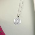 thumbnail image 6 of PicturesOnGold.com Saint Rose of Lima Religious Medal Female Adult - 3/4 inch Size of a Nickel - Sterling Silver, 6 of 8