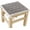 Grey, variant on Set of 2 Plush Stool Stool Cushion with Ties, Soft Seat Pads Anti-Slip Bar Stool Pads for Home Dining Kitchen Chair (Blue,10x14in)