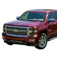 thumbnail image 2 of DNA Motoring For 2014-2015 Chevy Silverado LED DRL Smoked Amber Projector Headlight Lamps Pair, 2 of 6