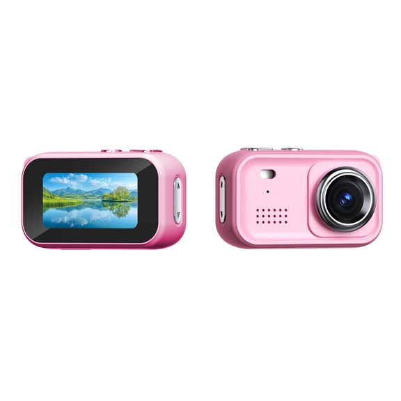 Thumb Action Camera, Tiny Size, Mount Anywhere, Small Body Camera with Spring Clip, Portable Vlogging, Hands-Free POV Recording, Helmet Cam for Cycling, Motorcycle