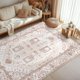 thumbnail image 1 of Area Rug Rose Home Fashion, lavable, 160 x 210 cm, poliéster rosa, 1 of 8