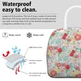 thumbnail image 3 of Obrewu Pioneer Flower Lunch Bag for Adult, Insulated, Leakproof, Oxford Cloth, 3 of 7