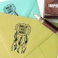 thumbnail image 3 of Printtoo Custom Dream Catcher Save The Date Wedding Invitation Wood Mounted Rubber Stamp, 3 of 4