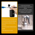 thumbnail image 2 of Airbrush kit: Handheld Spray Paint Gun with 0.3/0.5mm Nozzle, Rechargeable Cordless Spray Gun Sets Suitable:air Brush for Nails, Art, Color Spraying, Cake Decoration, Model Tattoos & Makeup (Black), 2 of 2