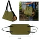 thumbnail image 1 of Bolsa para leña, paquete de lona portátil de gran capacidad, bolsa de transporte para chimenea o camping (verde), 1 of 5