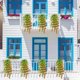 thumbnail image 5 of Simulation Artificial Violets Fake Flowers Wall Hanging Eucalyptuss Greenerys Hanging Vines Home Decoration, 5 of 7