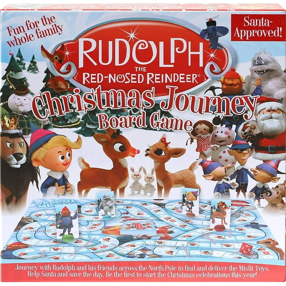 Rudolph the Red-Nosed Reindeer Board Game