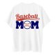 thumbnail image 2 of Camiseta de Cuello Redondo Impresa Delantera Y Trasera de Béisbol de las Mujeres de Verano, Camisetas Cortas Casuales Ligeras para las Mujeres, 2 of 5
