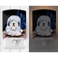 thumbnail image 2 of Caroline's Treasures SS8443CNL Starry Night Old English Sheepdog Ceramic Night Light, 6x4x3", multicolor, 2 of 2