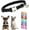 Black, variant on Puppy Collar with Bell,Reflective Cat Collar with Bells Metal Buckle Girl Female Nylon Dog Collar with Bells for XXS XS Tiny Little Kitten Boy Pet Dogs, 7.5-11 Inch