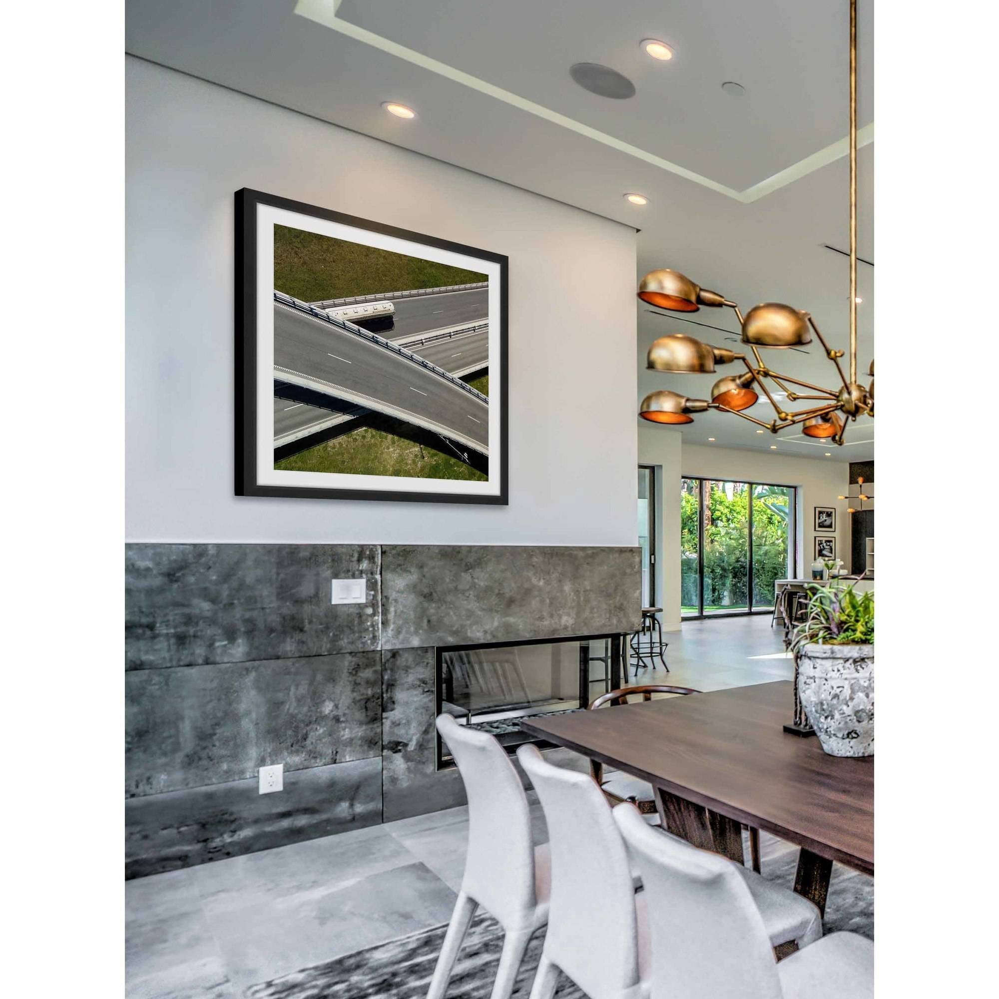 "Overpass" Framed Painting Print