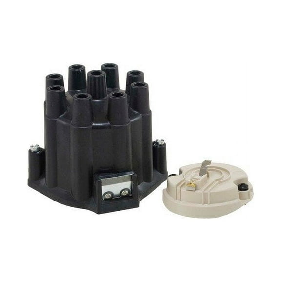 Distributor Cap and Rotor Kit - Compatible with 1964 - 1973 Pontiac GTO 1965 1966 1967 1968 1969 1970 1971 1972