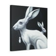 thumbnail image 2 of Arctic Hare Surreality - Canvas, 2 of 10