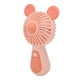 thumbnail image 4 of Ventilador de mano Ajuste de dos niveles Ergonómico Ahorro de energía Forma de ratón Mini ventilador recargable para viajes al aire libre Rosa, 4 of 12