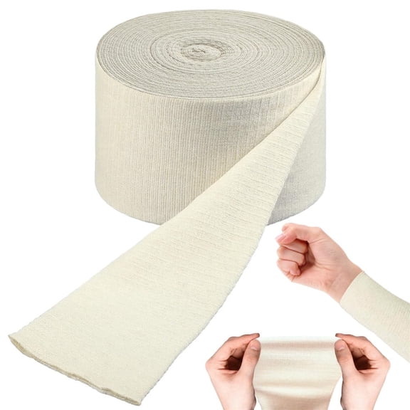 Cotton Tubular Bandage,Soft Stockinette Covers,High Elastic Compression Stocking Covers,Reusable & Breathable,for Men and Women