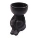 thumbnail image 1 of Florero carnoso de cerámica ornamentos artesanías Negro 6x6x9.2cm Sunnimix Macetas De Plantas Suculentas, 1 of 7