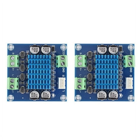 2X TPA3110 30W 30W 2.0 Channel Digital Stereo Audio Power Amplifier Board DC 8-26V 3A C6-001 XH-A232 with Terminal