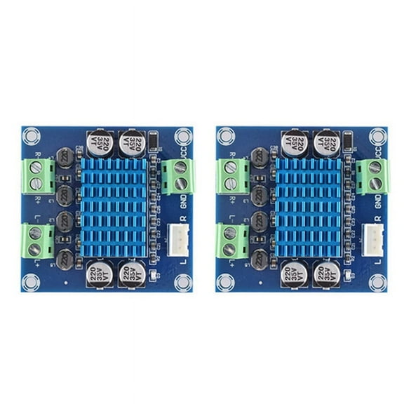 2X TPA3110 30W 30W 2.0 Channel Digital Stereo Audio Power Amplifier Board DC 8-26V 3A C6-001 XH-A232 with Terminal